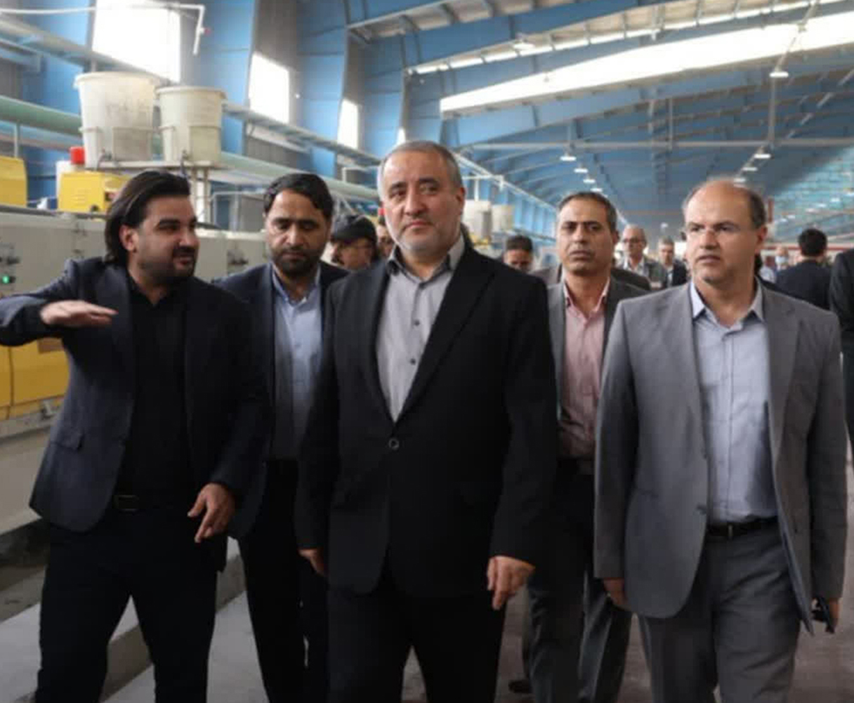 Visit of the Governor of Khorasan Razavi to the factory